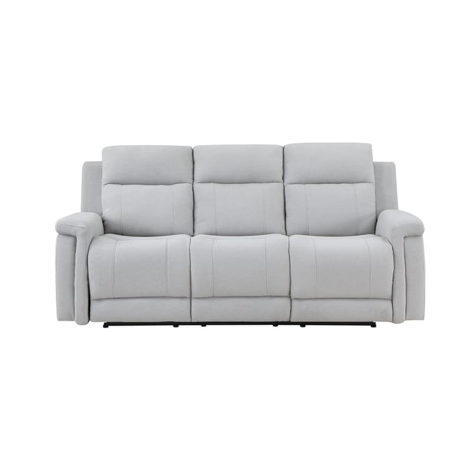 Global Furniture U1797 Light Grey Reclining Sofa GL-U1797-GREY-RS