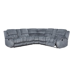 Global Furniture U250 Dark Grey Sectional