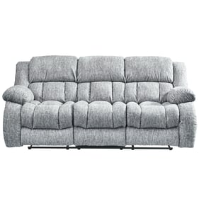 Global Furniture U250 Light Grey Reclining Sofa