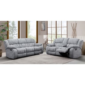 Global Furniture U250 Light Grey 2pc Living Room Set