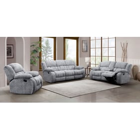 Global Furniture U250 Light Grey 3pc Living Room Set