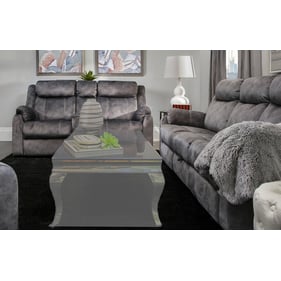 Global Furniture U7303C Dark Grey 2pc Living Room Set