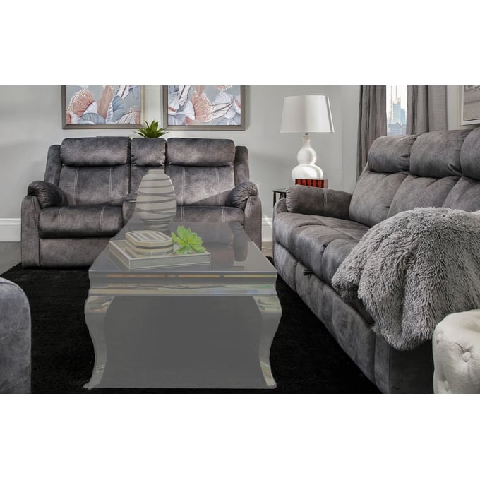 Global Furniture U7303C Dark Grey 2pc Living Room Set GL-U7303C-LR-S3