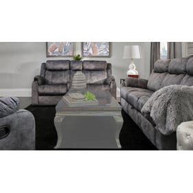 Global Furniture U7303C Dark Grey 3pc Living Room Set