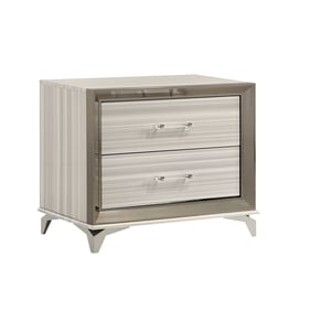 Global Furniture Zambrano White Nightstand