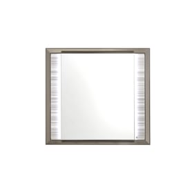 Global Furniture Zambrano White Mirror with LED