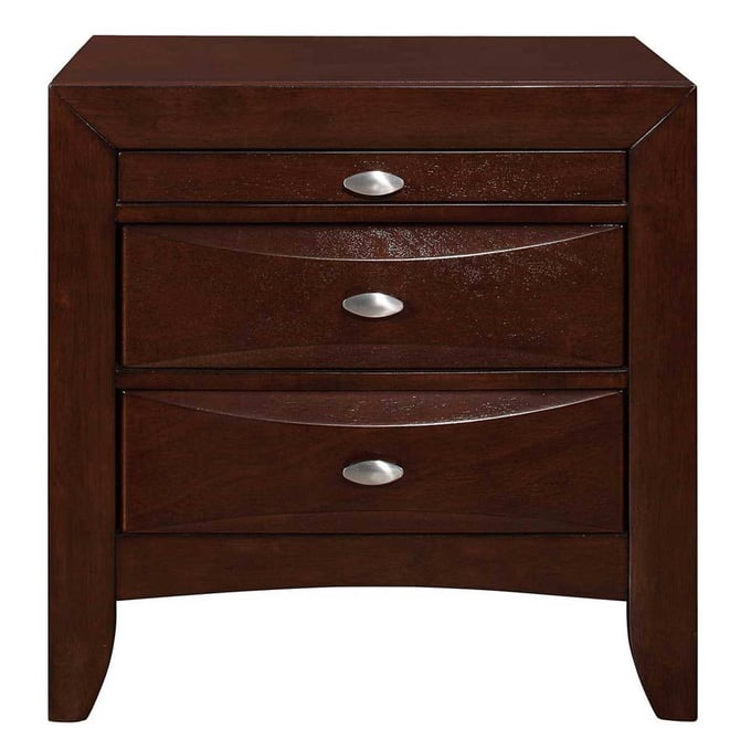 Global Furniture Linda Dark Brown Night Stand GL-LINDA-FD0011B-M-NS-M