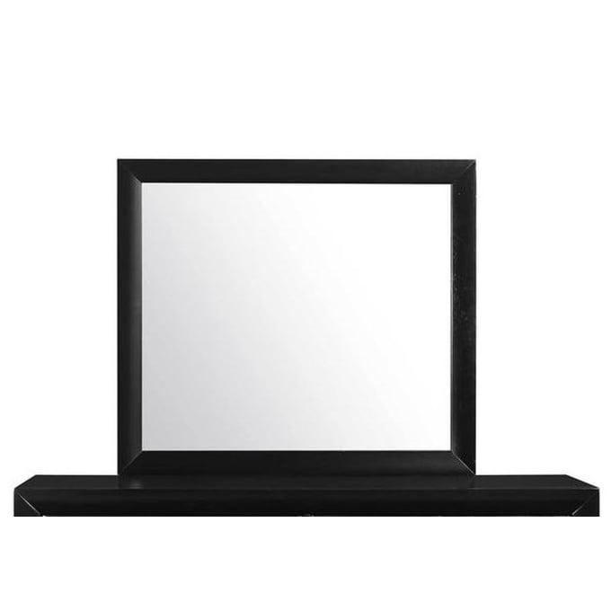 Global Furniture Linda Black Mirror GL-LINDA-FD0011A-BL-M-M