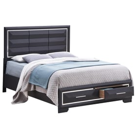 Glory Furniture Liverpool Black King Bed