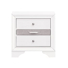 Glory Furniture Madrid White Nightstand