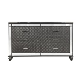 Glory Furniture Livorno Gunmetal Gray Dresser