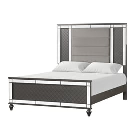 Glory Furniture Livorno Gunmetal Gray Queen Bed