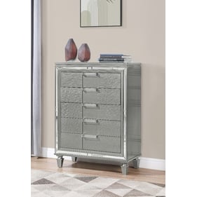 Glory Furniture Genoa Gunmetal Gray Chest