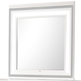 Glory Furniture Genoa White Mirror