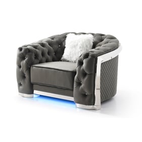 Glory Furniture Sapphire Gray Chair