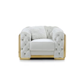 Glory Furniture Lexi Ivory Chair