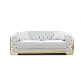 Glory Furniture Lexi Ivory Sofa