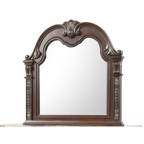 Glory Furniture Lucca Dark Cherry Mirror