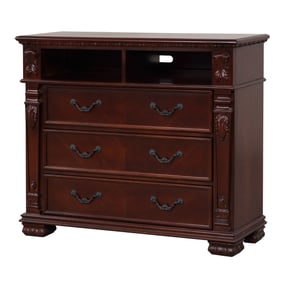 Glory Furniture Lyndon Cherry 3 Drawer Media Chest