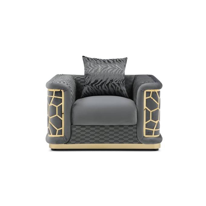 Glory Furniture Talia Dark Gray Chair GLRY-G0990A-C