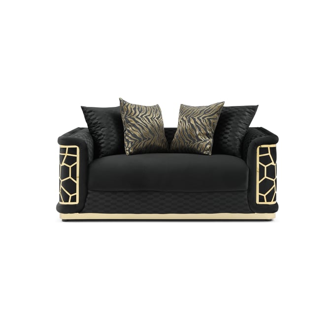 Glory Furniture Talia Black Loveseat GLRY-G0993A-L