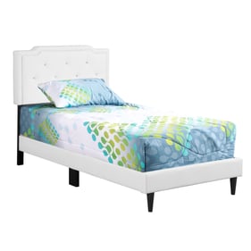 Glory Furniture Deb White Twin Bed