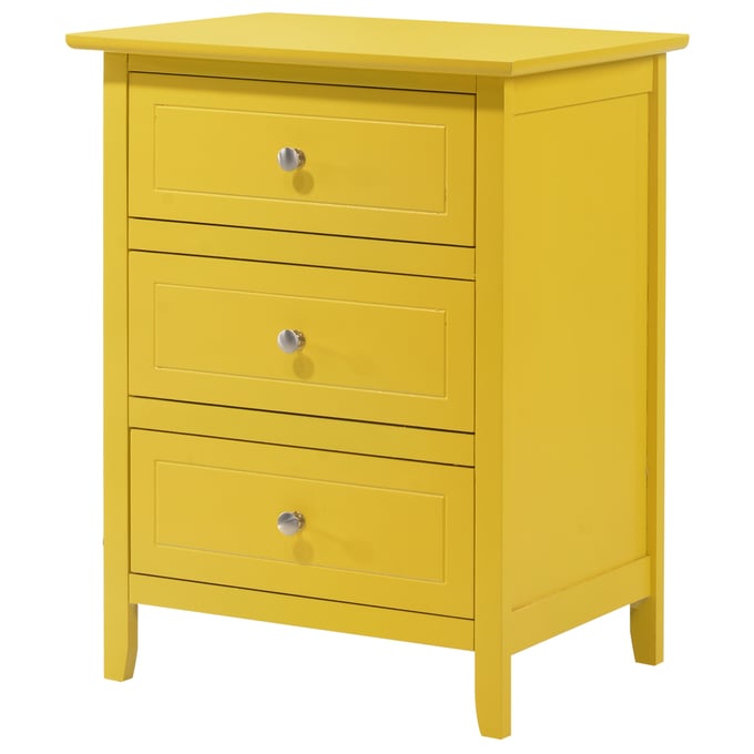 Glory Furniture Daniel Yellow Nightstand GLRY-G1302-N