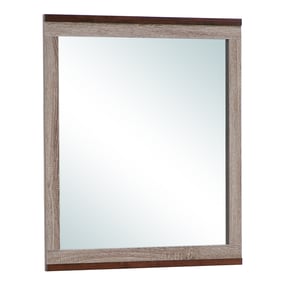 Glory Furniture Magnolia Gray Brown Mirror