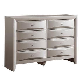 Glory Furniture Marilla Silver Champagne Dresser