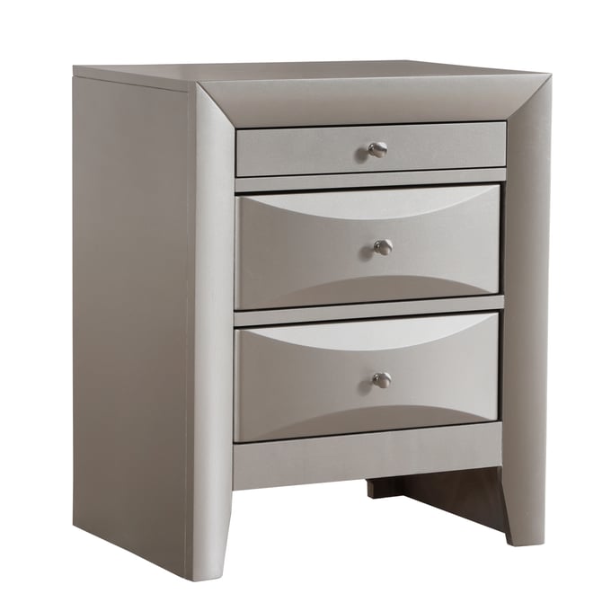 Glory Furniture Marilla Silver Champagne Nightstand GLRY-G1503-N