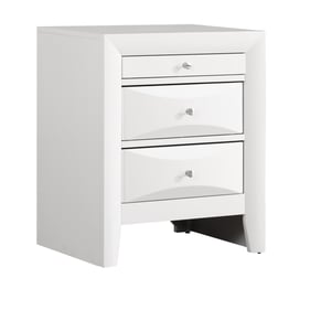 Glory Furniture Marilla White Nightstand