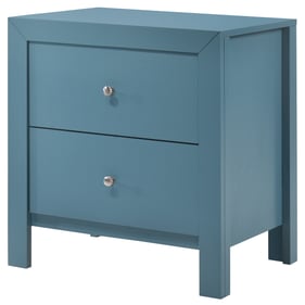 Glory Furniture Burlington Teal Nightstand