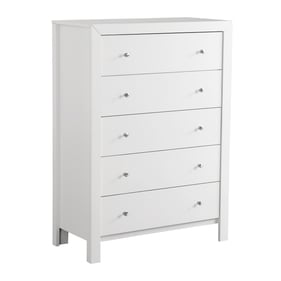 Glory Furniture Burlington White Chest