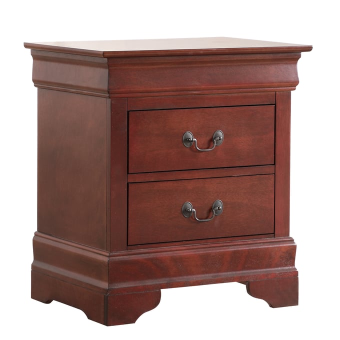 Glory Furniture Louis Phillipe Cherry Nightstand GLRY-G3100-N