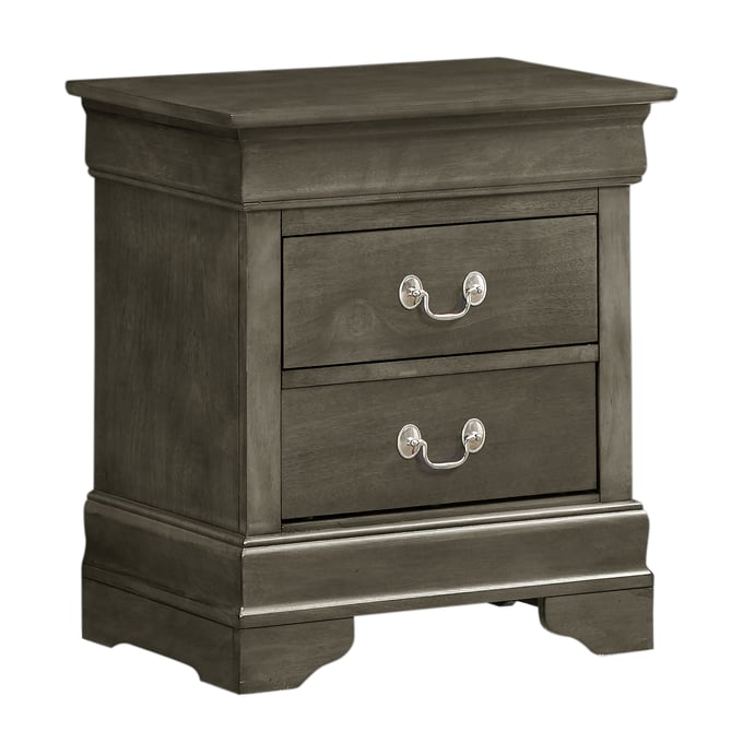 Glory Furniture Louis Phillipe Yellow Nightstand