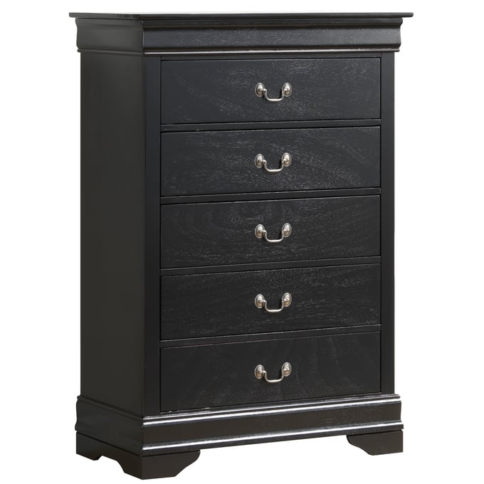 Glory Furniture Louis Phillipe Black Chest GLRY-G3150-CH