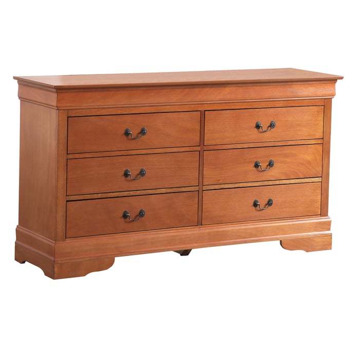 Glory Furniture Louis Phillipe Oak Dresser GLRY-G3160-D