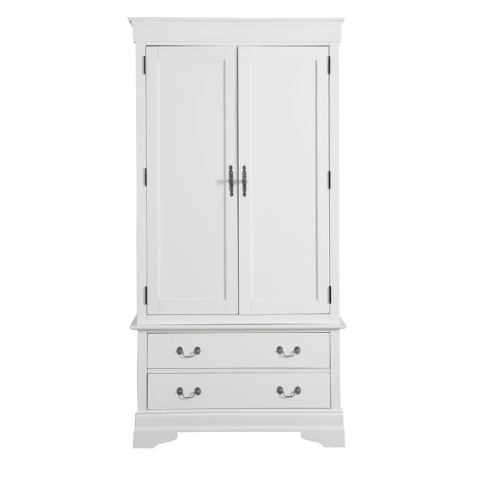 Glory Furniture G3190A 5-Piece Bedroom Set in White