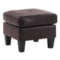 Glory Furniture Newbury G464-O Ottoman , DARK BROWN