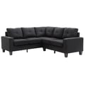 Glory Furniture Newbury G475B-SC Sectional S S , BLACK