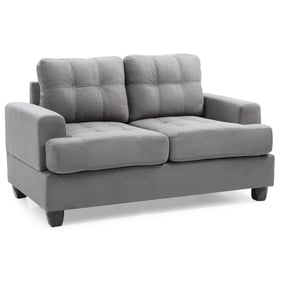 Glory Furniture Sandridge Gray Loveseat