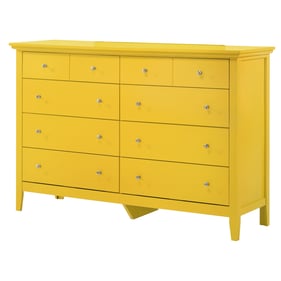 Glory Furniture Hammond Yellow Dresser