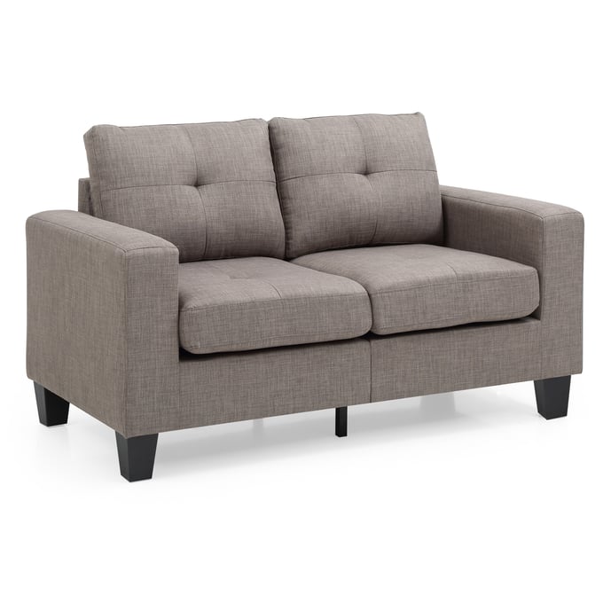 Glory Furniture Newbury Gray Fabric Modular Loveseat GLRY-G579A-L