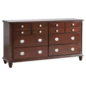 Glory Furniture Summit Cappuccino Dresser