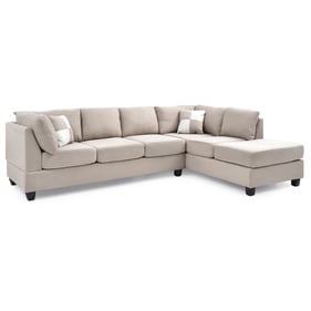 Glory Furniture Malone Vanilla Sectional