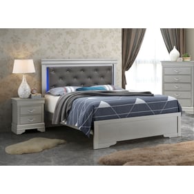 Glory Furniture Lorana G6590-N Nightstand , Silver Champagne