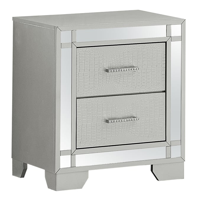 Glory Furniture Madison Silver Champagne Nightstand GLRY-G6600-N