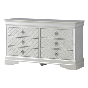 Glory Furniture Verona Silver Champagne Dresser