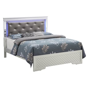 Glory Furniture Lorana Silver 4pc Queen Bedroom Set