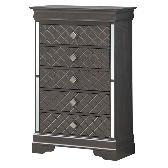 Glory Furniture Verona Metalic Black Chest GLRY-G6702-CH